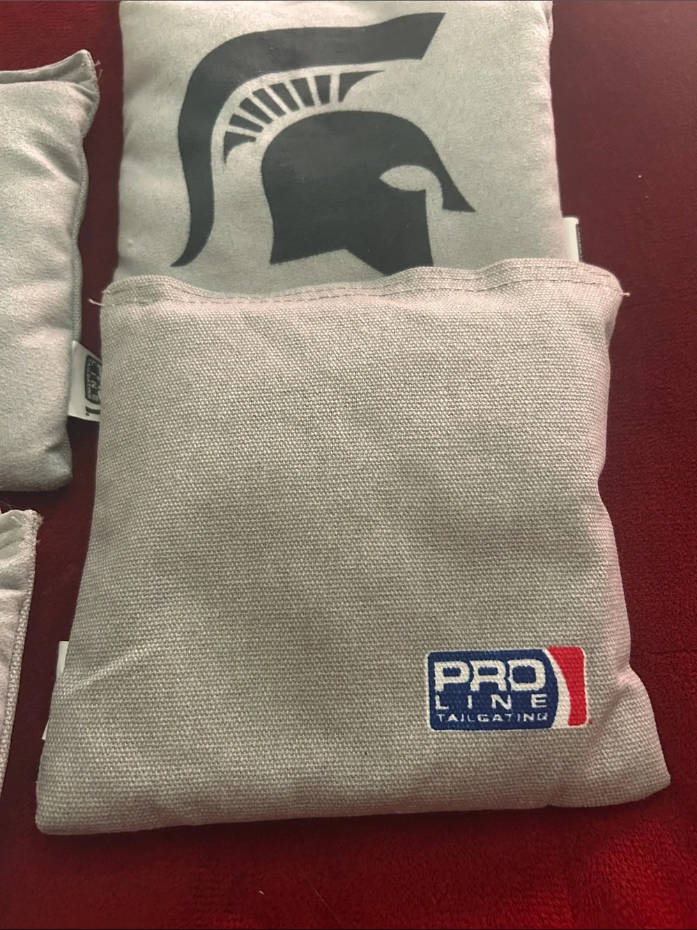 Trojan Cornhole Bean Bag Set - Gray